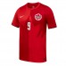 Kanada Cyle Larin #9 Hemmakläder VM 2026 Kortärmad